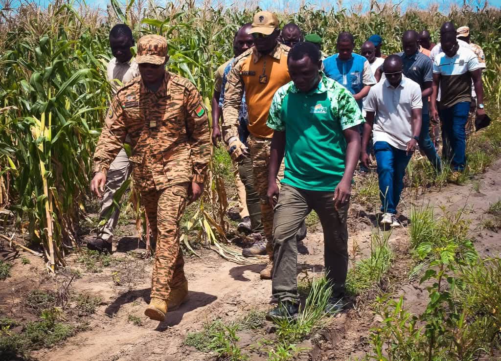 Nakambé : le ministre Ismaël Sombié invite le secteur privé à investir dans la production agricole